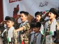 گزارش تصویری مراسم اجتماع سراسری حمایت از مردم مقتدر و کودکان مظلوم غزه 